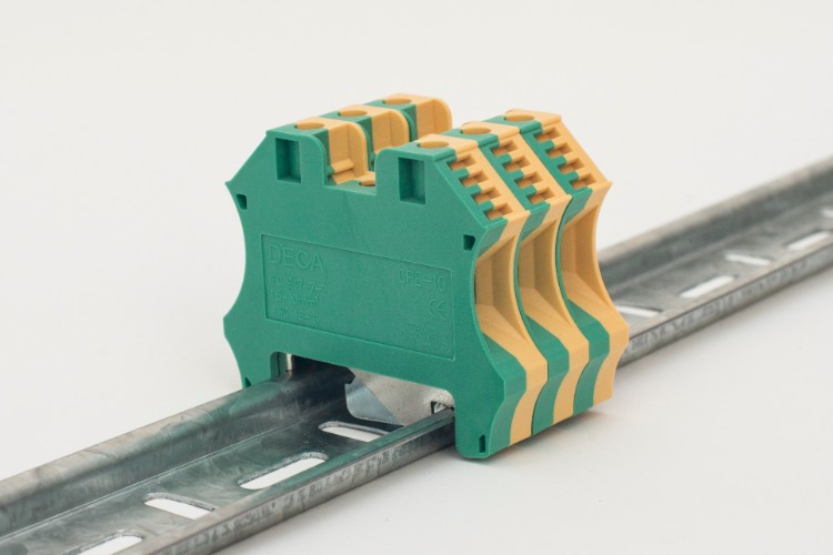 Bornes de conexión a tierra con pie metálico y contactos a tornillos Modelo CPE 10 (Imagen 4)