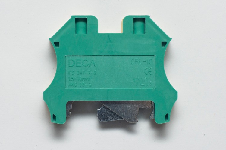 Bornes de conexión a tierra con pie metálico y contactos a tornillos Modelo CPE 10 (Imagen 7)